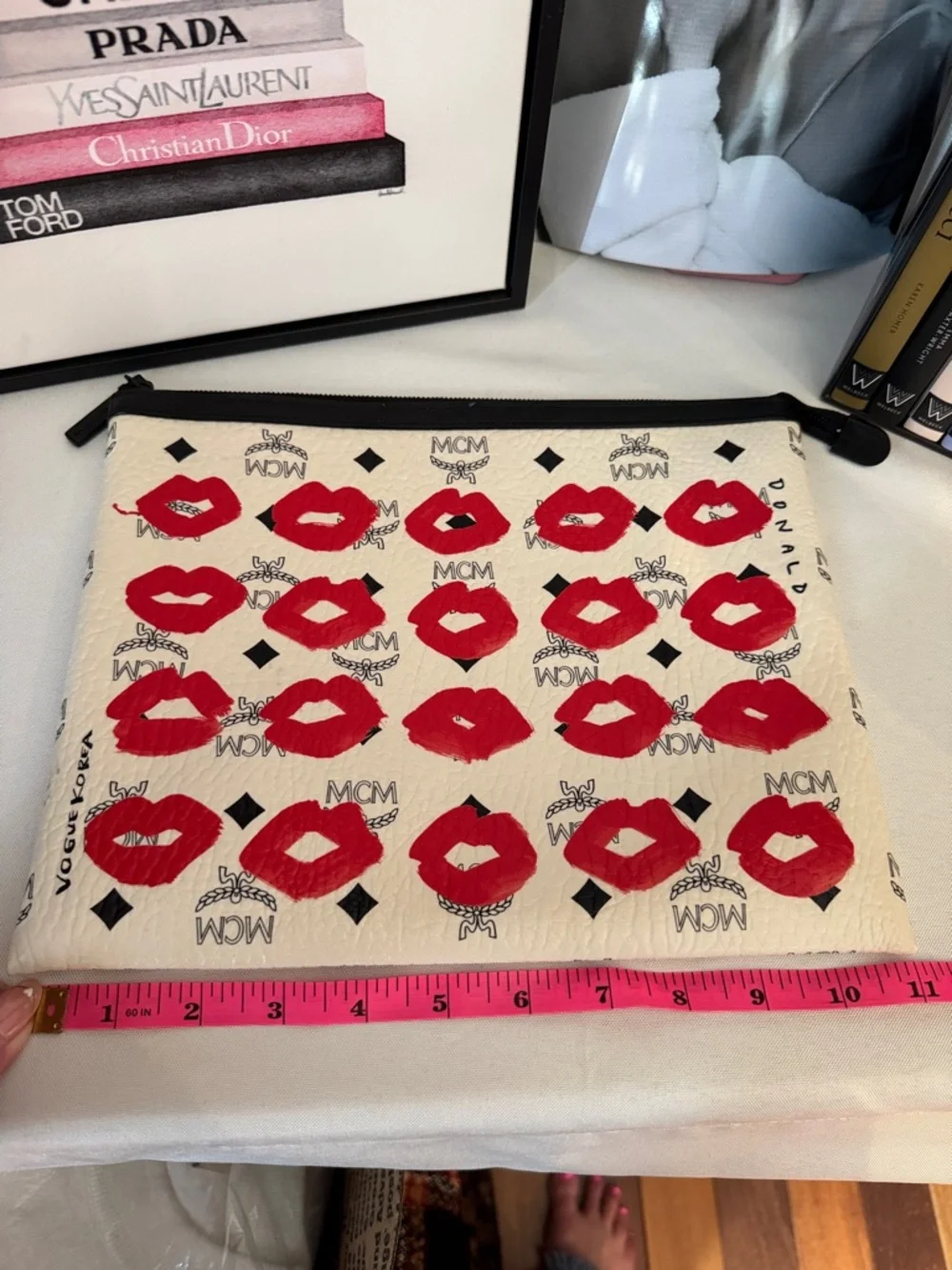 MCM zip pouch